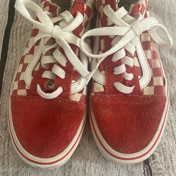 Vans sneakers red and white 7 - Picture 5 of 7
